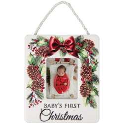 Item 655053 thumbnail Babys First Christmas Frame Ornament