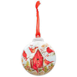 Item 657122 Cardinal House Ornament