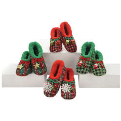 Item 662004 Women's Ugly Christmas Plaid Snoozies