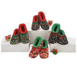 Item 662007 Women's Ugly Christmas Prints Snoozies