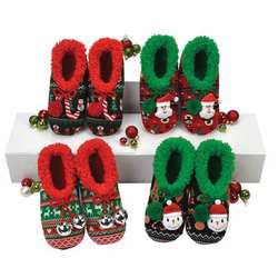 Item 662030 Women's Ugly Christmas Jacquard Snoozies
