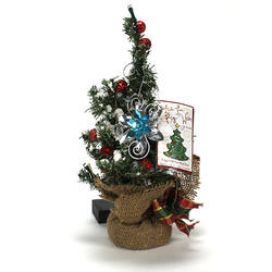 Item 680014 Red & Green Little Wish Christmas Tree