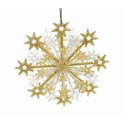 Item 805031 Glitter Starburst Ornament