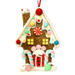 Item 808093 Claydough Gingerbread House Ornament