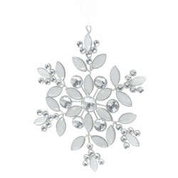 Item 808104 Large Gem Snowflake Ornament