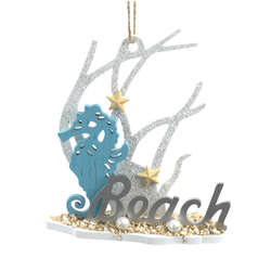 Item 812032 Seahorse On Base Ornament