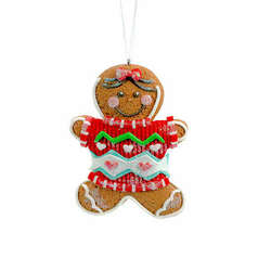 Item 820033 Gingerbread Girl Ornament