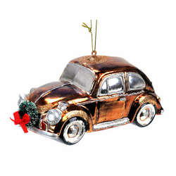 Item 820082 thumbnail Brown VW Bug Ornament