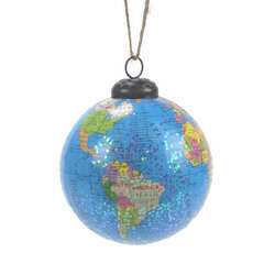 Item 820089 Global Ball Ornament
