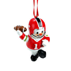 Item 825014 Football Marshmallow Man Ornament
