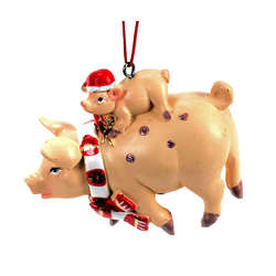 Item 825019 Pig With Piglet Ornament