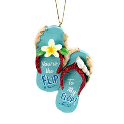 Item 825057 Flip Flops Ornament