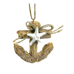 Item 833003 Anchor With Starfish Ornament
