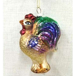 Item 844001 Rooster Ornament