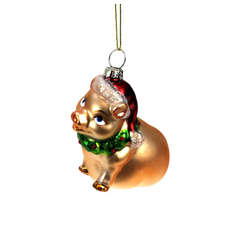 Item 844006 Cute Pig Ornament