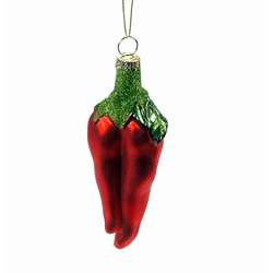 Item 844017 Chili Peppers Ornament
