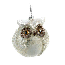 Item 844077 thumbnail White Owl Ornament