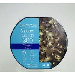 Item 855010 Starry Lights Micro Warm White LED 300 Lights Set